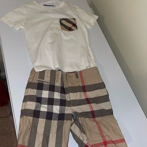 AUTHENTIC BURBERRY BOYS OUTFIT